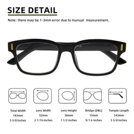 Reducblu Stylish Two Tone Reading Glasses for Women - Green Frame +0.75