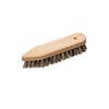 Redecker Pointed/Rounded Union Fiber Scrub Brush with Oiled Beechwood Handle,
