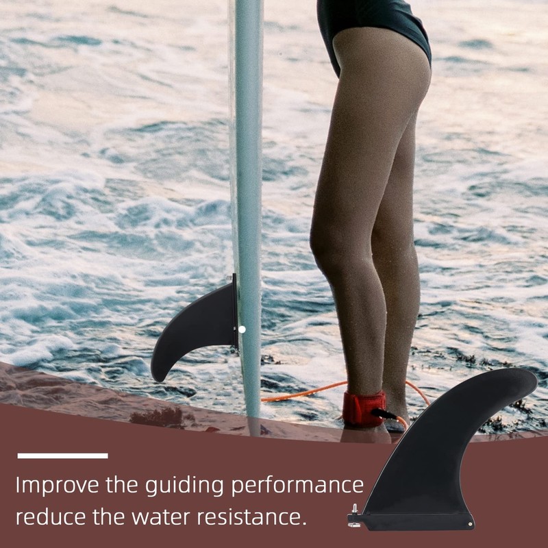 Senbaler Kayaks SUP Fin Removable for Surfboard,Paddle Board,Long Board,Stand up