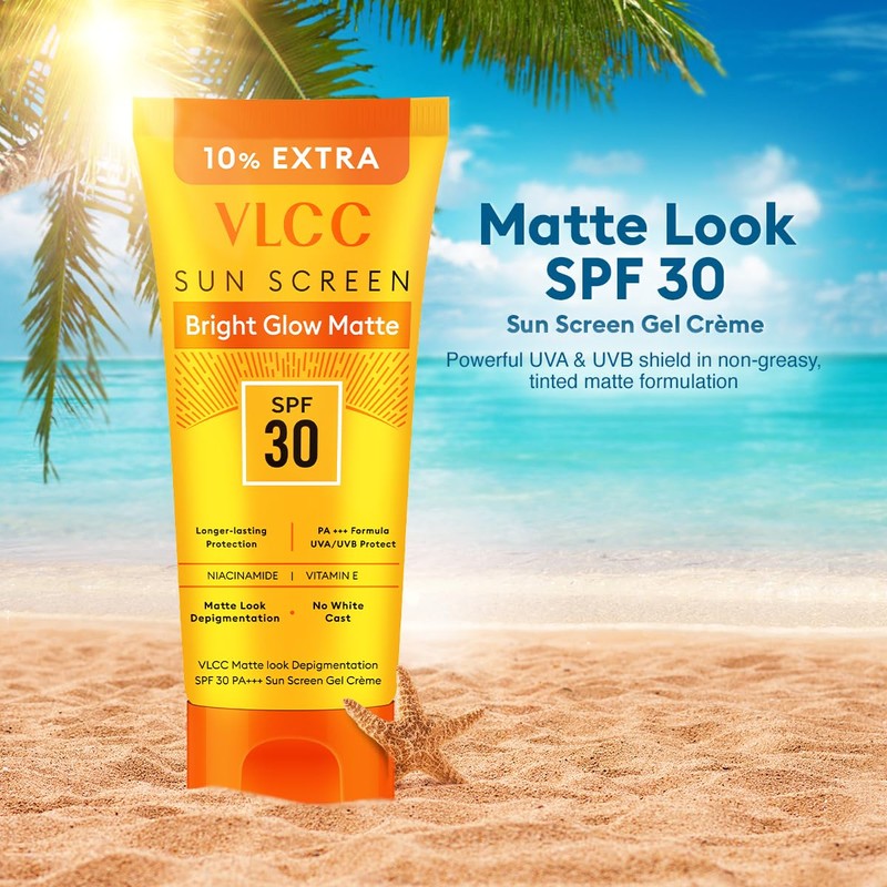 VLCC Matte Look SPF 30 Sun Screen Gel Creme(100gm)