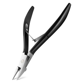 FERYES Ingrown Toenail Clippers Straight Blade Toe Nail Clippers for Thick Nails for Seniors, Stainless Steel Nail Clippers for Thick Toenails - Ultra-Slim 16mm Blade Fingernail Clippers