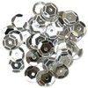Cup Sequins 8mm Silver