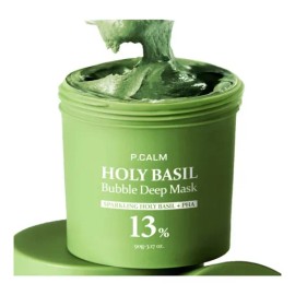 P.calm Holy Basil Bubble Deep Mask 90g Tipo De Piel Grasa                                                                                             