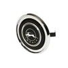 1Pc Steering Wheel Chrome Horn Ring Button Center Cap Assembly