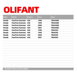 Carburetor For Honda FourTrax Foreman 450 TRX450ES TRX450S 1998-2001/16100-HN0-A02,16100-HN0-A00 with air filter