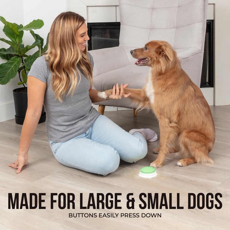 Pawsome Avenue Talking Buttons for Dogs - Dog Training Push