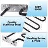 MOOTVGOO 800 Watts Smoker Heating Element Kit Replacement for Masterbuilt