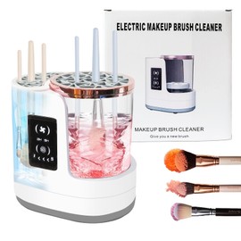 Electric Makeup Brush Cleaning Machine, One Click Operation Is Simple Compatible With Most Brush Types