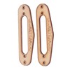 2PCS Pickup Mounting Ring Natural Maple Hard Decorative Single Coil
