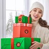500 Pieces Merry Christmas Stickers, Christmas Round Label Stickers Envelope