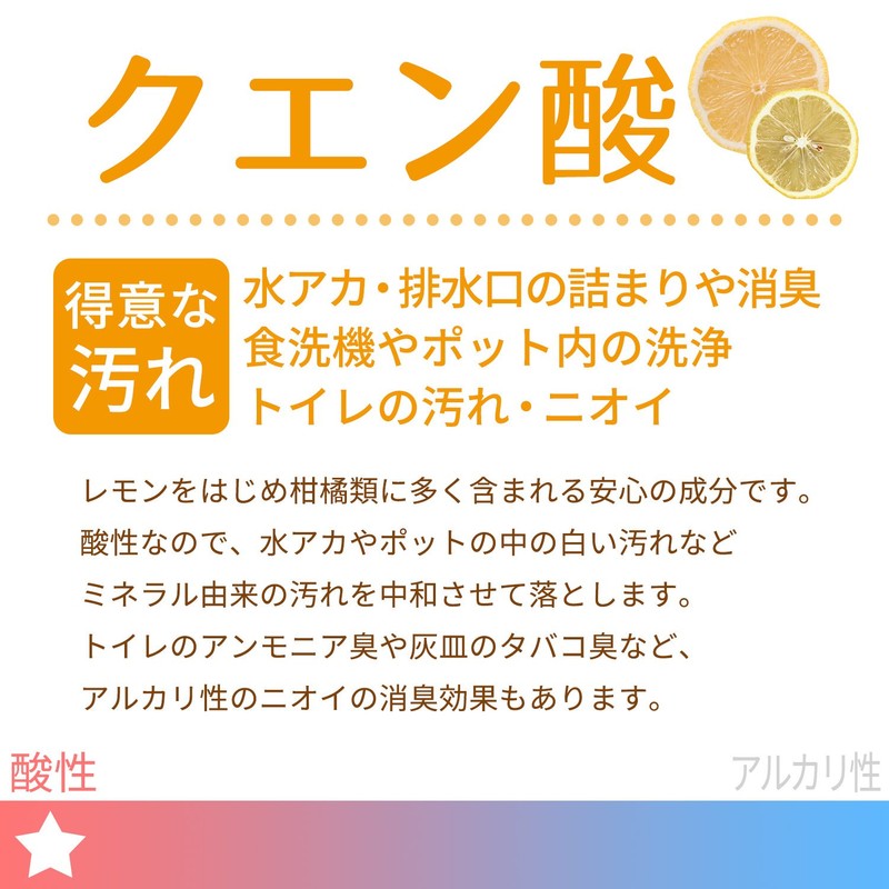 Gekiochi-kun Citric Acid Powder Type 400g