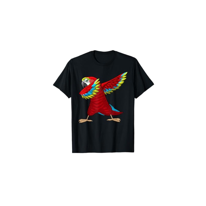 Funny Parrot Gift Parrot Lover Accessories & Stuff Unisex-Youth Black