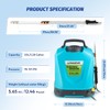 LANUEVA 5.28 Gal/20L Battery Powered Sprayer with Mixing System, 78-101