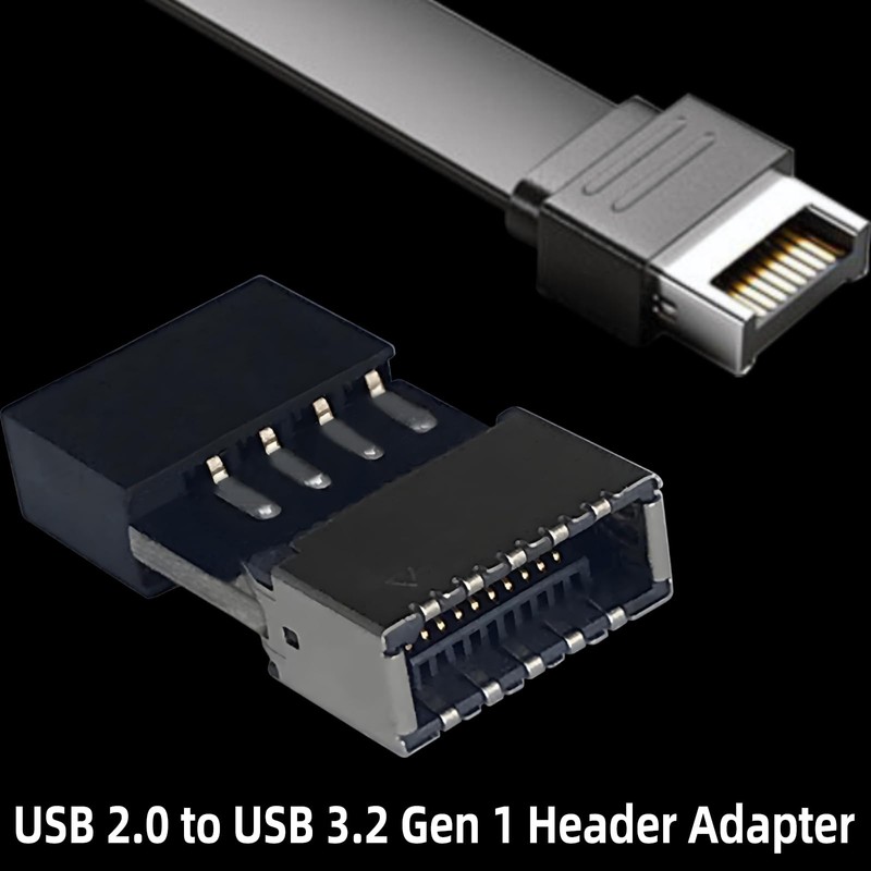 Bejavr USB 2.0 to USB 3.2 Gen 1 Header Adapter