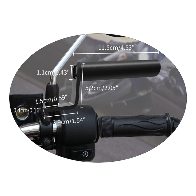Montesy Rear View Adapter Holder Accessories Base Motorcycle Supplies Extender