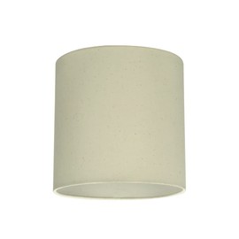 Aspen Creative 58303A, Drum Uno Lamp Shade, Off White, 8" Top x 8" Bottom x 8" Height, Slip UNO 36mm