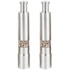 TOBEOME 2PCS Manual Salt and Pepper Grinder Set Stainless Steel