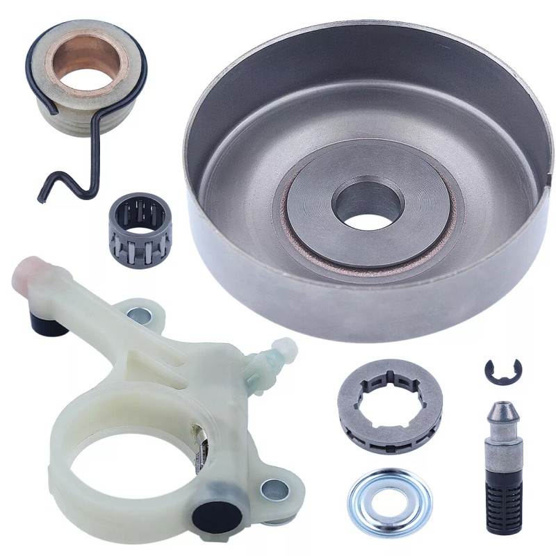 For STIHL Clutch Drum Spur Sprocket Oil Pump Filter Kit