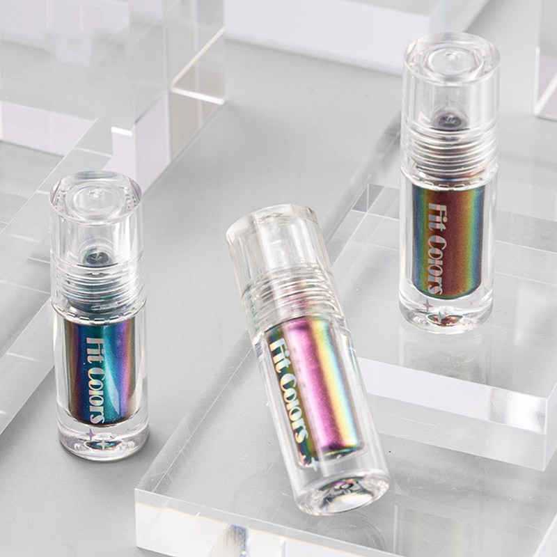 Domality Chameleon Eyeshadow Liquid Set, 3 Pieces, Intensive Colour Shift,