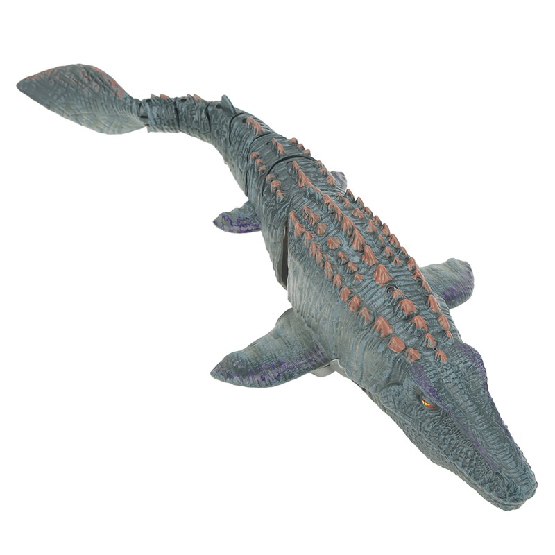 Remote Control Boat Mosasaurus Shape 2.4Ghz High Simulation Waterproof Diving