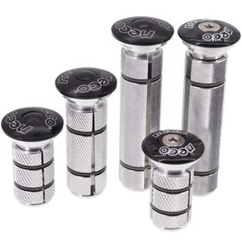 Neco Headset Expander Top Cap Star Nut Plug Bolt Stem Expanding Nut Bolt Carbon Fiber Cap Cover Long Large Size (Small Carbon Cap 1 inch)