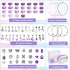 Homgaty Girls Charm Bracelet Making Kit, Jewellery Craft Sets, Girls
