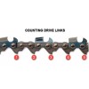 Forester 6" Chainsaw chain - Replaces Ryobi 318906002 RY6C1 on