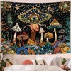 Rexful Mushroom Tapestry Tapestries Wall Hanging Hippie Fantasy Wall Decor