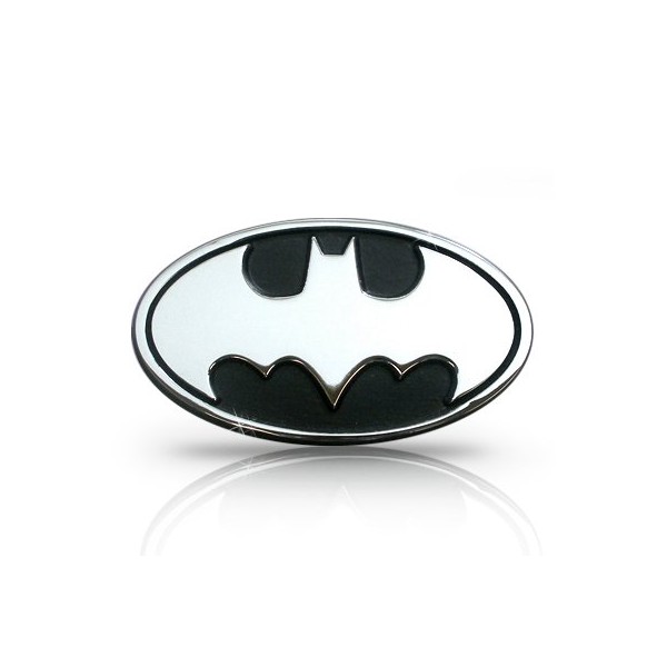 Batman 3D Chrome Metal Auto Emblem, Official Licensed