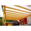 Falken Design Polycarbonate Roof Panel Twinwall (Multiwall) Gray 24 in.