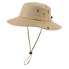 LLmoway Summer UPF50+ Large Bucket Hats with Strap for Men