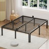 NKZ 14 Inch King Bed Frame, Sturdy Metal Platform with