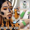 BOBISUKA Light Green Face Body Paint Liquid Texture Washable Non
