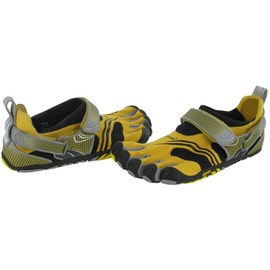 Vibram Men's FiveFingers KMD Sport Shoe, Yellow/Black/Silver, 49 EU / 12.5-13 US