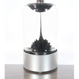 Spike Ferrofluid in a Bottle Magnetic Liquid Sculpture Educational Display Executive Desk Toy
