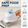 Mandoline Slicer Guard with Non-Slip Grip and Cut-Resistant Protection, Universal
