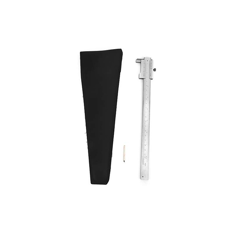 LiebeWH Stainless Steel Vernier Caliper, 0-200mm, ±0.05mm, 2 Units, Carbide