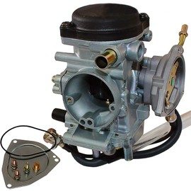 GLENPARTS Carburetor Replaces for Yamaha KODIAK 4x4 Camo Hardwoods YFM400 2003 OEM 5TE-14101-00-00