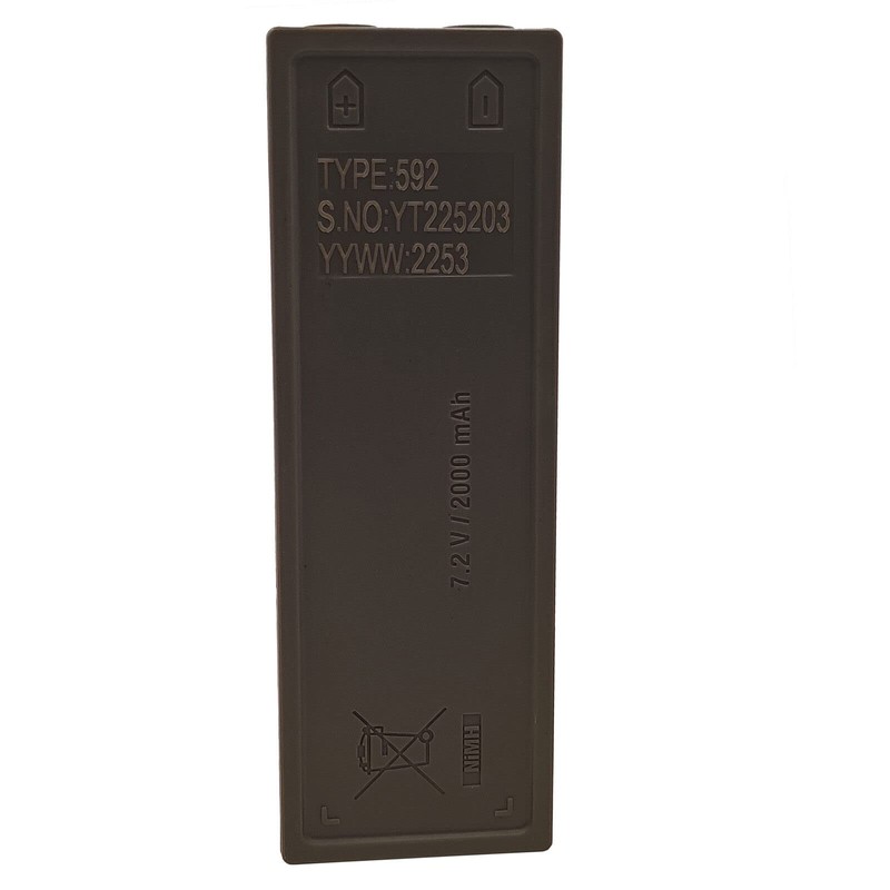 Zivases 2-Pack 2000mAh RSC7220 13445 NiMH 592 Battery 7.2V for