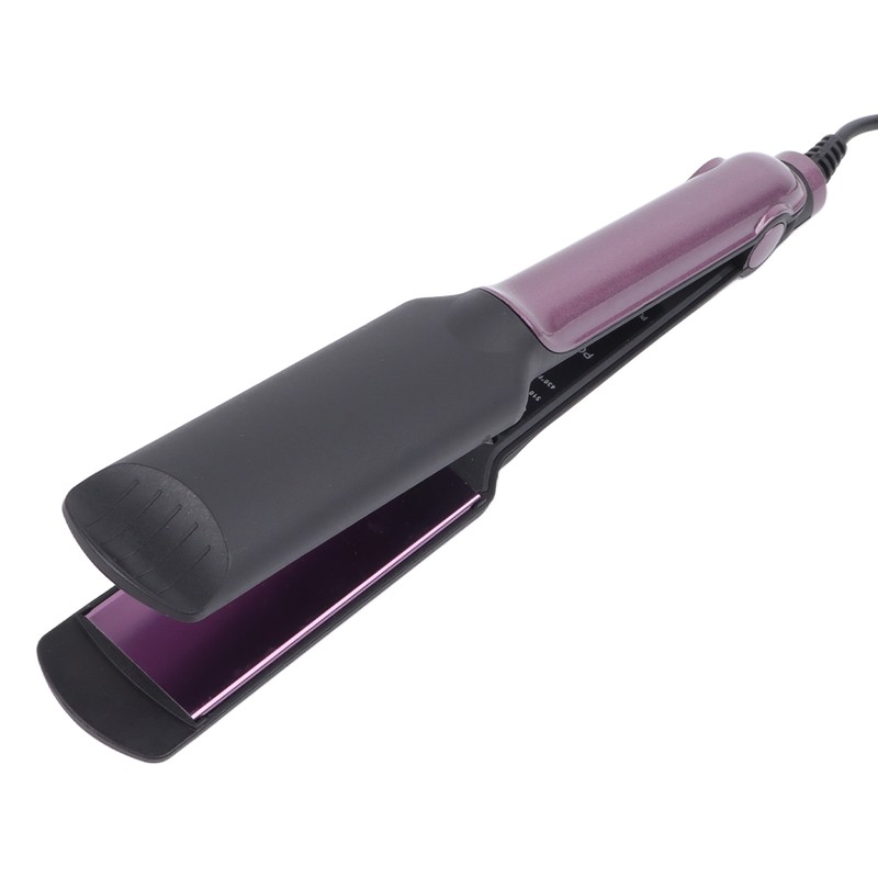Hair Straightening Flat Iron Frizz Control Ceramics Adjustable Fast Heating