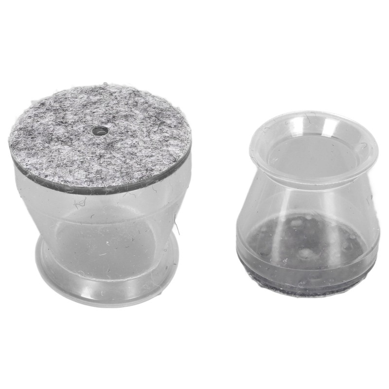 15pcs Chair Leg Protectors Silicone Felt Bottom Chair Leg Covers