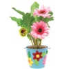 Baker Ross Pack of 5 Pastel Mini Tin Buckets AT579