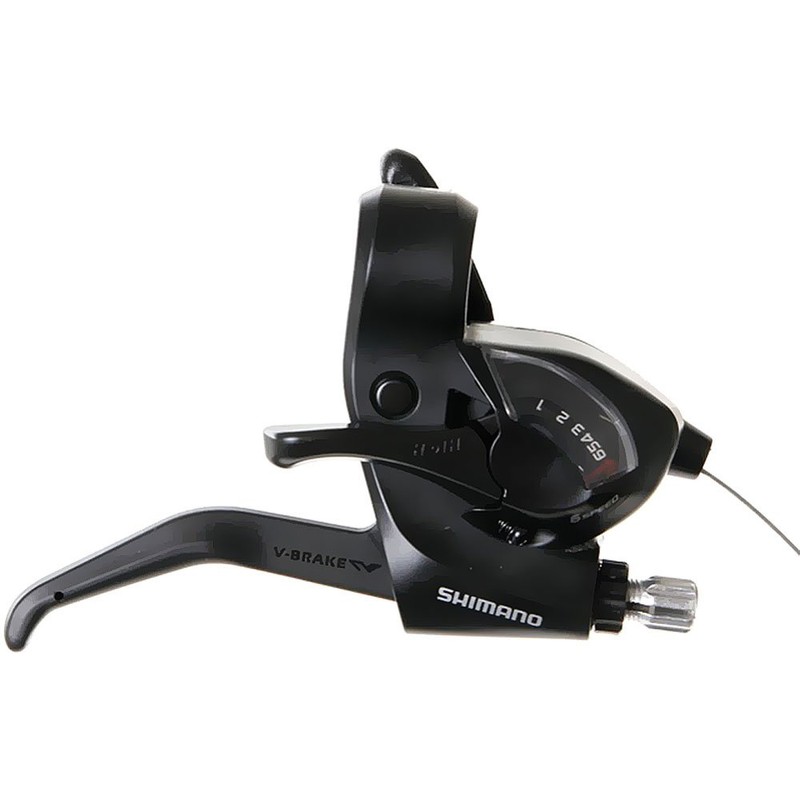 Shimano ST-EF41 6-Speed Shift/Brake Lever (Right Lever), Black