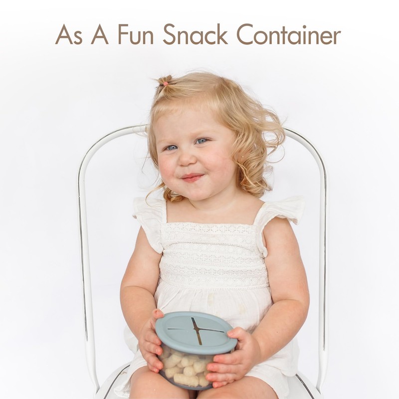 Moonkie Baby Storage Container Snack Lids for 240 ml |