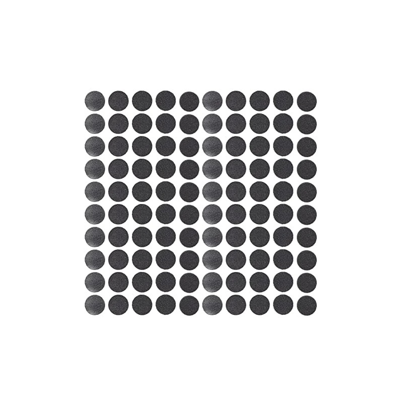 100 Discos de de Lija de Repuesto, Amoladora de Pies,