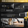 Saker 80-Piece Magnetic Impact Nut Driver Set, SAE & Metric