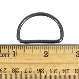 West Coast Paracord AssortedMetal D-Rings - (1 1/4 Inch, 50 Pack)