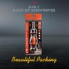Multi 8-in-1 Magnetic Adjustable Ratchet Screwdriver Set: Mini Short Screwdrivers