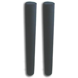 Mad Dog Boat Trailer Guide Pole Pad and Cover with Capped Ends | 60 Inch | Black | Heavy Duty UV Fade Proof Canvas | Set of Two