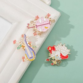 KaminoKa Chinese Mythology Pin Badge Set of 3